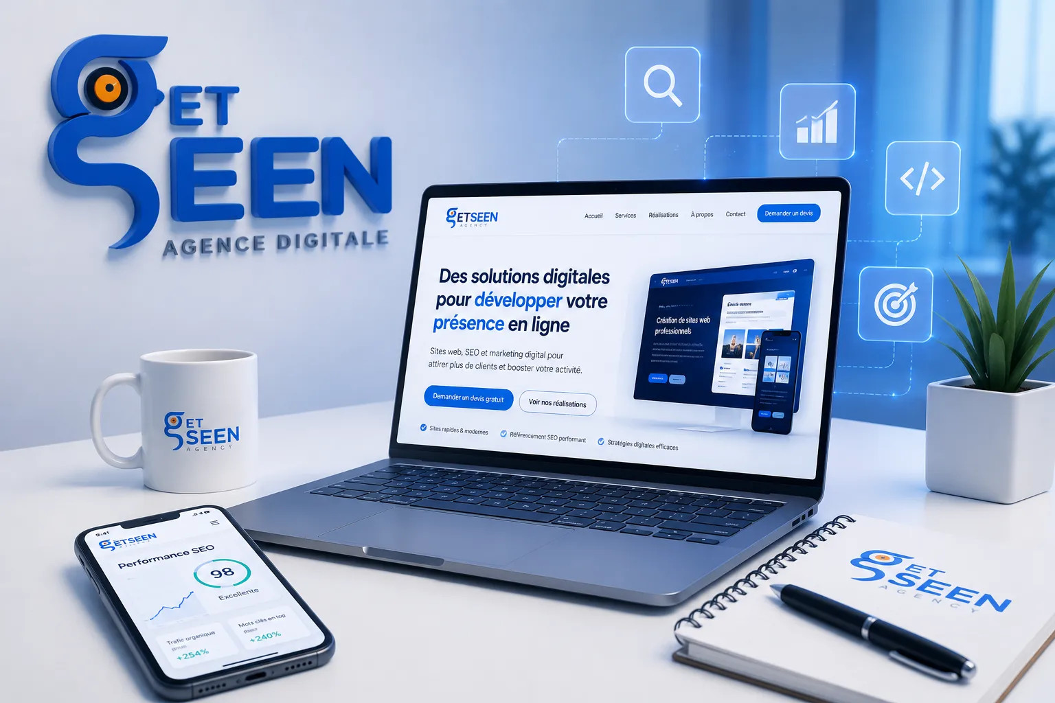 Strategie de marketing digital pour developper la visibilite en ligne d'une entreprise